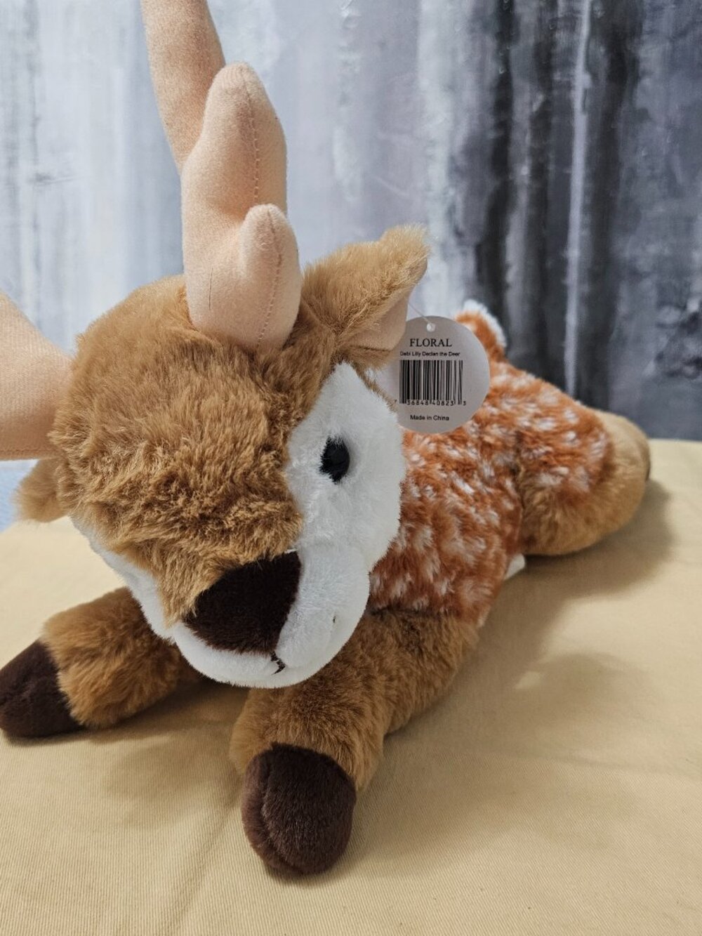 Debi Lilly Declan the Deer Plush Stuffed Animal Fawn Reindeer NEW